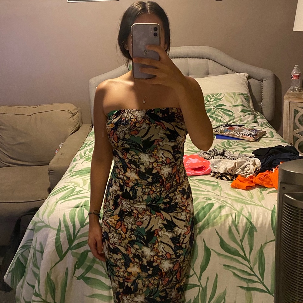 Strapless Long Dress